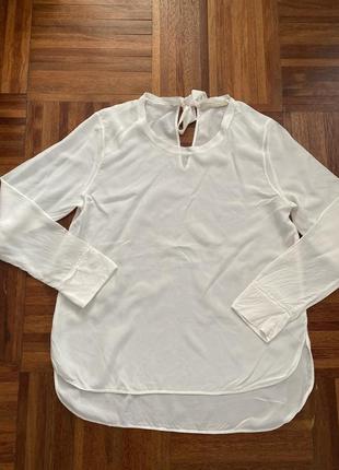 Біла шовкова блуза сорочка marc o’polo 40 (46) данія 🇩🇰