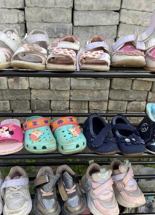 Набор детской обуви для девочки