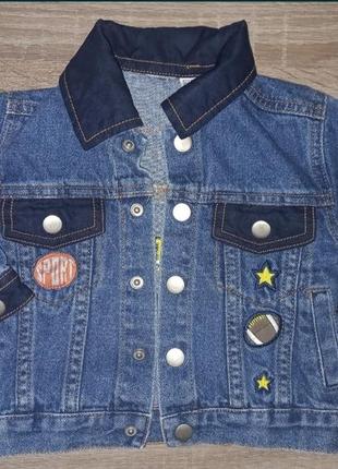 Дитячі джинсові курточки