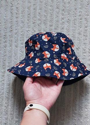 Панама george, как h&m, zara 2-4 года, 50-52 см, двухсторонняя панамка, унисекс