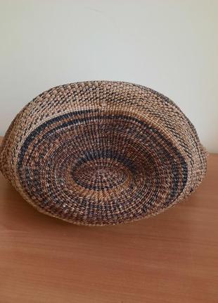 Сумочка из натуральной рафии3 фото