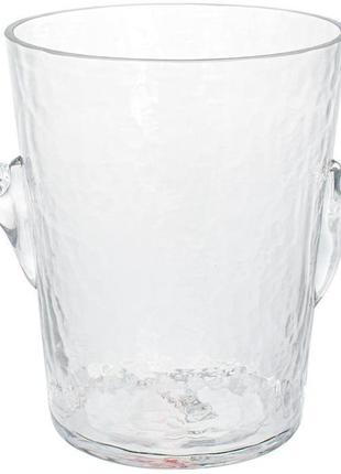 Відро для льоду donna 2700 мл скляне