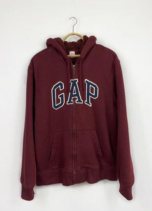 Худи кофта gap с флисом в середине