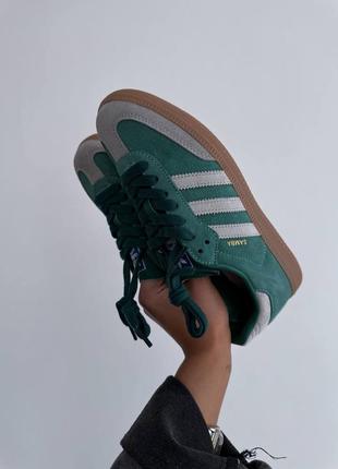 Жіночі кросівки ad samba og green/grey