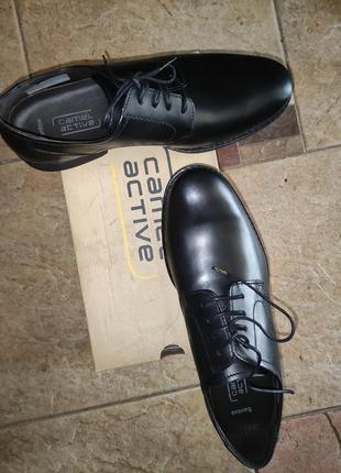 Обувь мужская классическая новка, черного цвета