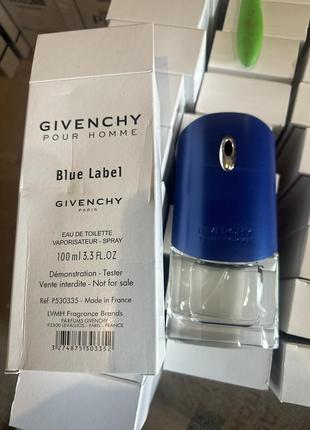 Туалетная вода тестер givenchy bleu