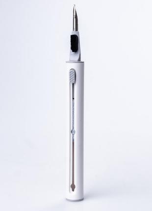 Ручка для чистки наушников и кейса 3 в 1 многофункциональная • прибор для чистки наушников airpods