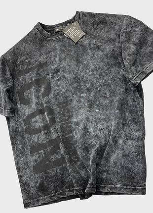 Футболка dsquared2 icon серая мужская