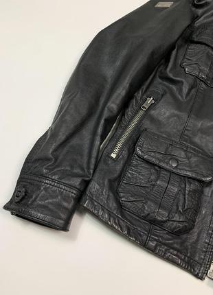 Кожаная куртка superdry кожанка
