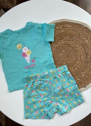 Костюм футболка та шорти