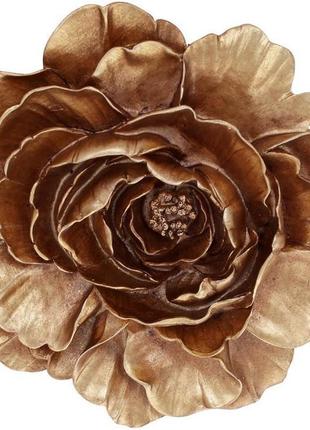 Підвісний декор "giorgi квітка" 20х4х19.5 см, полістоун, колір золотий