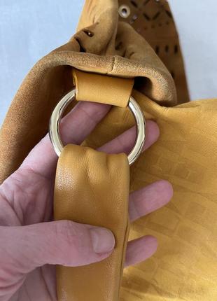 Furla сумка из натуральной замши оригинал7 фото