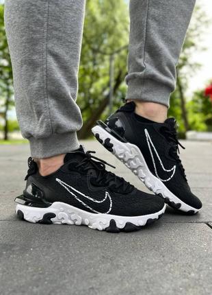 Кросівки nike react vision black white 40-45