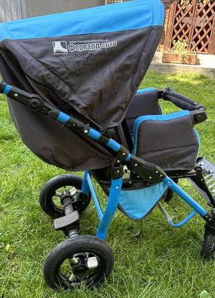 Продам новое детское кресло-коляска форвард  орто child 1 серо-голубая(в пользовании не была!!!)