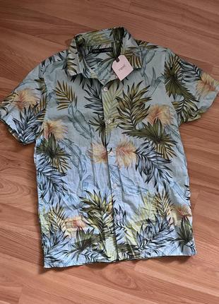 Сорочка літня пальми next zara
