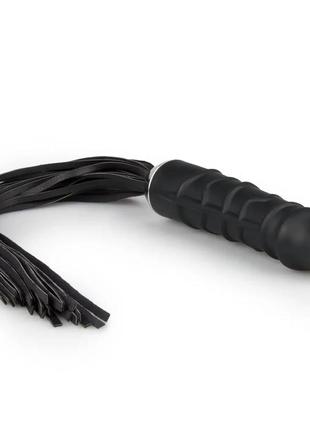 Фаллоимитатор с флогером реалистичный easytoys flogger dildo черный