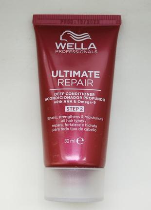 Увлажняющий кондиционер для волос wella professionals ultimate repair set