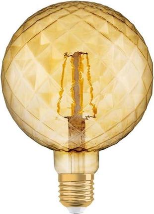 Світлодіодна лампа osram vintage 1906, цоколь: e27, теплий білий, 2400 к, 4, 50 вт, 1 шт.[клас енергоспоживання e]
