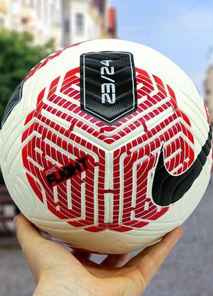 Футбольний м'яч nike greenish flight red league 2024