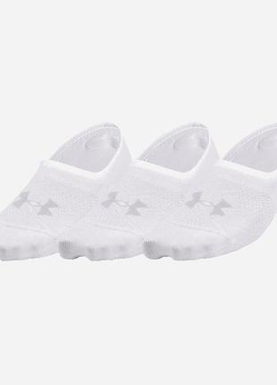 Жіночі шкарпетки ua breathe lite ultra low 3p білий s (1370075-100 s)