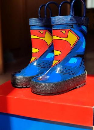 Резиновые сапоги superman