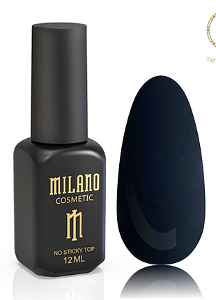 Матовый топ для ногтей milano velvet 12 мл  2712000049238