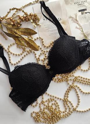 Simone perele 75d 34d бюстгальтер черный базовый ажурный