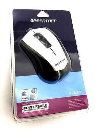 Миша greentree gt-ms36usb silver