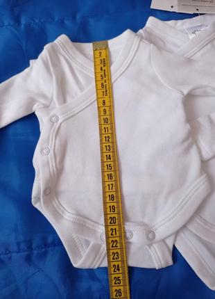 Baby club. бодик на запах с длинным рукавом.