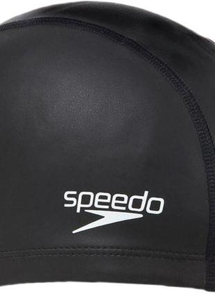 Шапочка для плавання speedo pace cap au onesize уні black (8-720640001) (5050995632965)