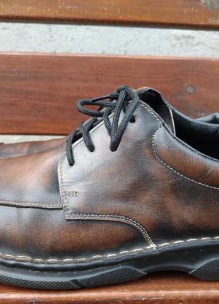 Супер туфли из натуральной кожи rieker