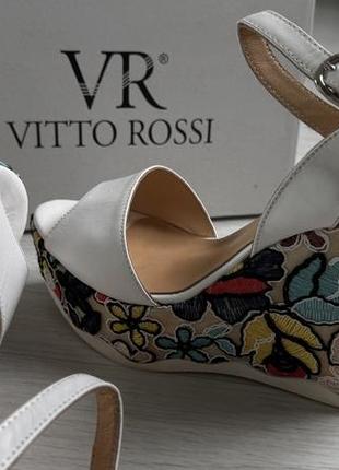 Женские босоножки vitto rossi кожа
