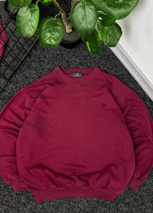 Fred perry vintage мужской свитшот