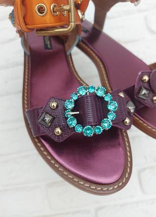 Сандалі dolce Eyewear &gabbana  40 р(25см) оригінал, босоніжки10 фото