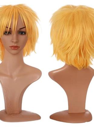 Парик желто-оранжевый для косплея vc v14