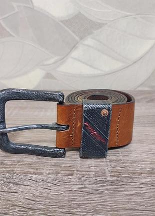 Кожаный ремень diesel made in italy size 95 cm4 фото