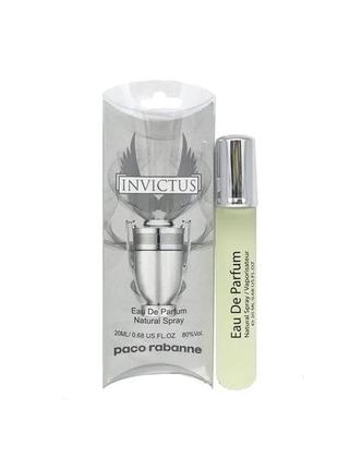 Мужские мини парфюмы paco rabanne invictus, 20 мл