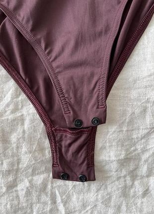 Бордовый топ-боди golden goose