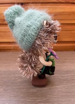 В лоскутная крючком интер&amp;20 игрушка амигуруми ежиков