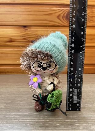 В лоскутная крючком интер&amp;20 игрушка амигуруми ежиков