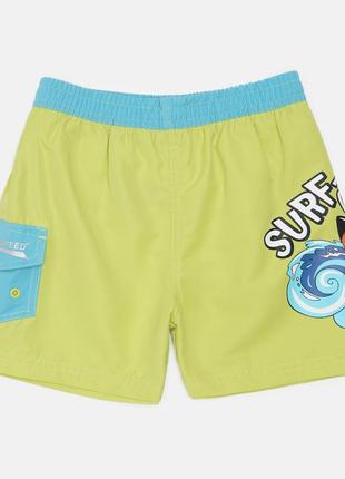 Шорты для купания aqua speed surf-club shorts 2082 385-04 110 см зеленые (5908217620828)