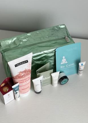 Косметичний набір clinique, chloe, dermalogica, guerlain, la roche-posay, pili ani, pw, freeman, #7, be calm