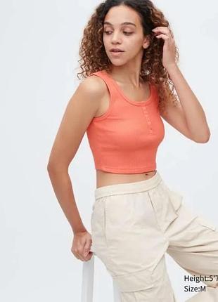 Кроп тор майка uniqlo s