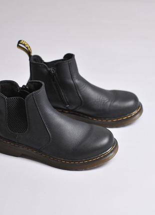 Дитячі підліткові черевики челсі dr. martens kids' 2976 j softy t leather chelsea boots - 35 - 22 см