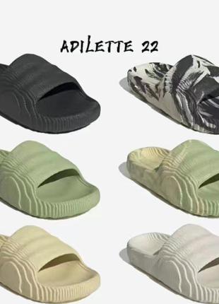 Тапочки шльопанці adidas adilette 22