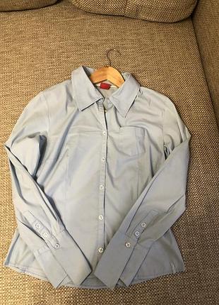 Голубая блуза 7