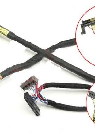 Комплект кабелей lvds 120hz для матриц samsung
