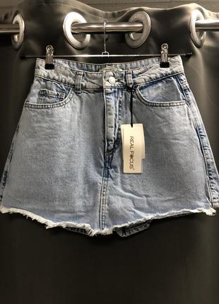 Нереальная мини юбка-шорты джинсовая, турция 🇹🇷
