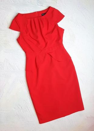 Крутое красное платье футляр миди dorothy perkins, размер 44 - 46