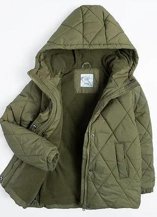 Практичная куртка ветровка с флисовой подкладкой для девочки cool club (польша)